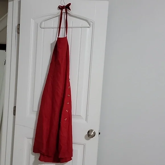 Reformation Mar linen midi dress Sz 4 NWOT - Picture 2 of 5